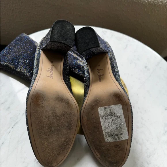 Sam Edelman blue sparkle boots size - Picture 3 of 5